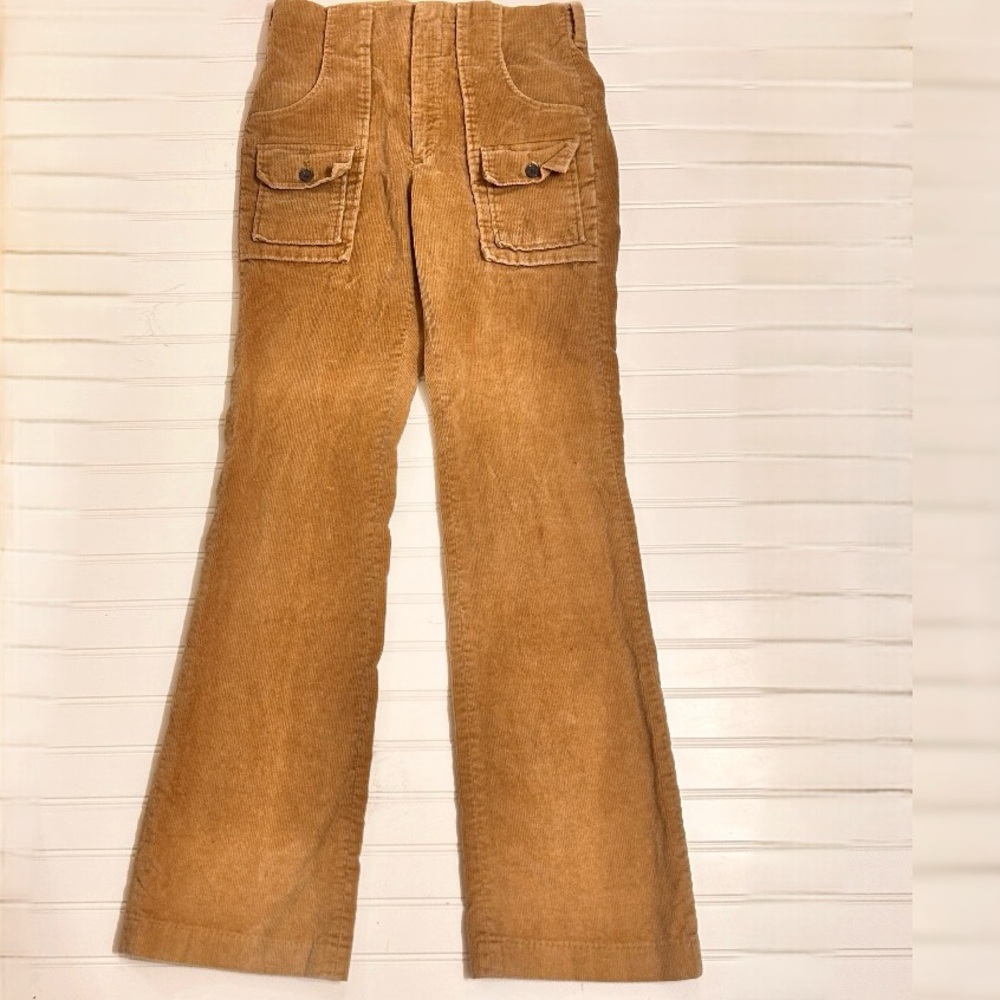 RARE Vintage 60s/70s LEVI'S "Big E" Sta-Prest Corduroy Trousers | Talon Zipper